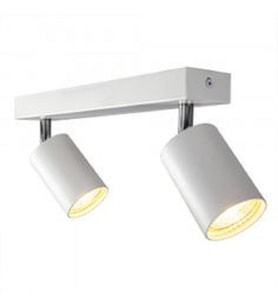 RİOLİGHT MODERN BEYAZ SALON,MUTFAK,GİYİNME ODASI,CAFELER2 İÇİN GÜN İŞİĞI METAL 2Lİ SPOT(AMPUL DAHİL)