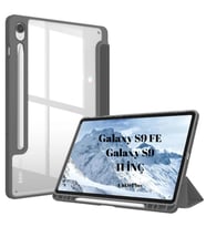 Samsung Galaxy Tab S10 Lite S10 FE S9 FE S9 11inç Kılıf Grafiti Şeffaf Kalem Böl