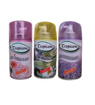 Tropicana Air Freshener Oda Kokusu Rose Bahçe Ipeksi Vanilya Lavender Lavanta Parfüm Spreyi 260 Ml X 3 Adet