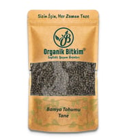 Organik Bitkim Tane Bamya Tohumu 100 gr