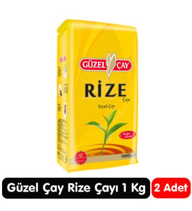 Güzel Çay Rize Siyah Çayı 1 Kg 2 Paket