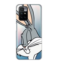 Redmi 10 2022 Uyumlu Bugs Bunny Desenli Şeffaf Telefon Kılıfı