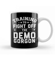 Stranger Things Training To Fight Off Demogorgon Kupa Bardak Porselen
