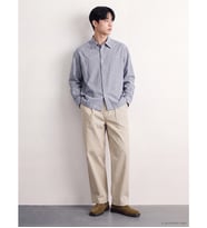 LC WAIKIKI Gri Loose Fit Dokulu Erkek Gömlek