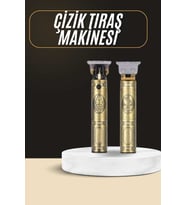 Tıraş Makinesi Şarjlı Çizik Tıraş Paslanmaz Çelik Bıçaklı 4 Taraklı