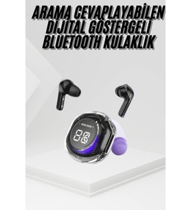 Kablosuz Dijital Göstergeli Powerbanklı Ios Ve Android Uyumlu Gaming Kulaklık