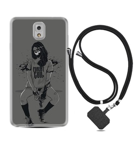 Samsung Note 3 4 5 8 9 20 Ultra 10 Lite Kılıf Boyun Askılı Silikon Purest Evil 1627