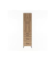 Hyperion Dolap 4 Raflı 4 Çekmeceli 2 Kapaklı 60x44x243 Aytaşı-Çam