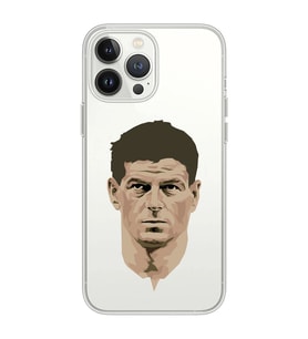 Iphone 12 Pro Uyumlu Steven Gerrard Tasarımlı Şeffaf Telefon Kılıfı