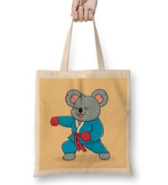 Dabbing Koala Brazilian Jiu Jitsu Bjj Gift 03 Bez Çanta Uzun Saplı