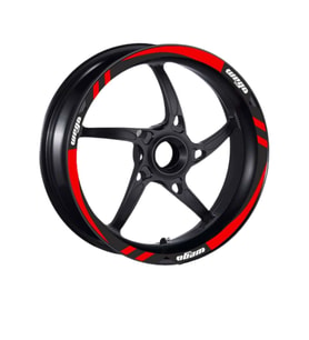 TVS WEGO 110 2012-22 UYUMLU KIRMIZI JANT ŞERİDİ