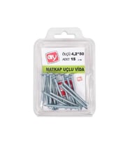 Northcity 4.2x50 Matkap Uçlu Vida 15'li Paket - Kendinden Matkap Uçlu Vida