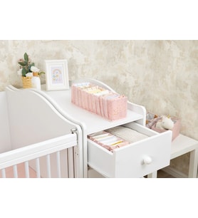 Baby Akordiyon Organizer Çekmece Düzenleyici Small (pembe) -04102