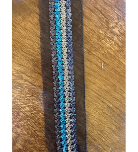 EN 6 CM PAYETLİ ŞERİT DEKORATİF ŞERİT DİKİŞ BORDÜZ APLİKE ( 1METRE)