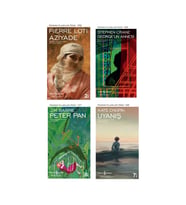 Aziyade + George’un Annesi + Peter Pan + Uyanış- 4 Kitap Set - Iş Bankası Özel Set Aziyade Kitabı