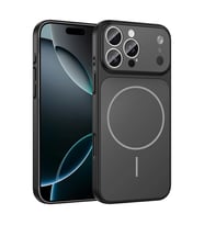 Apple iPhone 15 Pro Kılıf Zore M-Safe Şarj Özellikli Kamera Korumalı Formen Kapak