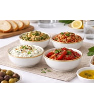 REGNA HOME Anka 6 Parça Yaldızlı Hurmalık- Çerezlik-Kahvaltılık - Sosluk Kase Set