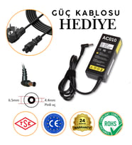 Samsung Odyssey G3 Ls24ag300nuxuf Uyumlu Adaptör Monitör Şarj Cihazı (Siyah)