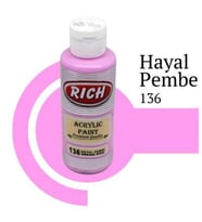 Rich Master Akrilik Boya 120 cc. 136 Hayal Pembe 