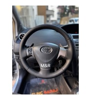 TOYOTA YARİS KAPLAMA DERİ DİREKSİYON KILIFI