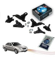 Mercedes E W211 2002-2009 Sağ & Sol Far Tutucu Plastik Dişli Seti A2118201414, A2118201314