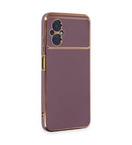 Xiaomi Poco M5 Kılıf Volet Silikon - Mor