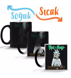 Rick & Morty Sihirli Kupa Bardak Porselen