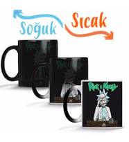 Rick & Morty Sihirli Kupa Bardak Porselen