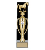 ODAK KUPA - Figürlü Kupalar - At Figürlü Kupalar FG-025 A - 34 cm