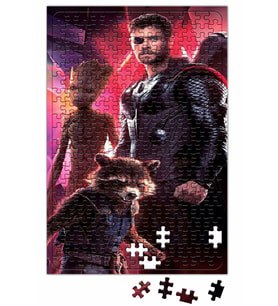 Thor Groot E Rock Puzzle 240 Parça Yapboz