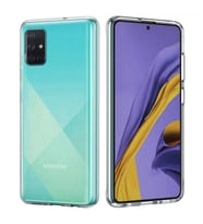 Samsung Galaxy A51 Ultra İnce Silikon Kılıf Şeffaf