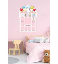 Kız Bebek 12 Aylık Hatıra Panosu