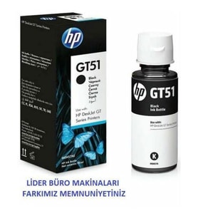HP GT51XL SİYAH MÜREKKEP ORİJİNAL M0H57AE ÜCRETSİZ KARGO
