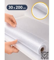Beylini %100 Eva Şeffaf Raf Örtüsü 2 MT x 30 CM Kesilebilir Buzdolabı Çekmece Raf İçi Tezgah Üstü Kaplama Su Geçirmez