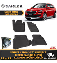 Skoda Kamiq Havuzlu Paspas 4,5D Sahler 2020