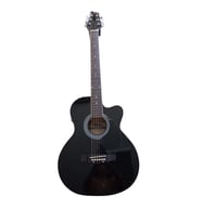 STAGG ELEKTRO AKUSTİK GİTAR SA20ACE-BLK