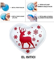 SIA KARDA GEYİK CEP SOBASI,EL ISITICI,SICAK SU TORBASI PVC 9cm
