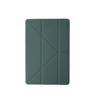 Galaxy Tab S6 P619 Kılıf Tri Folding Kalem Bölmeli Standlı Kılıf (Yeşil)
