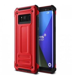 Verus Galaxy S8 ile Uyumlu Terra Guard Kılıf Crimson Red