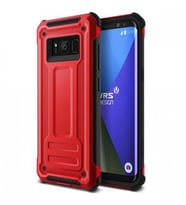 Verus Galaxy S8 ile Uyumlu Terra Guard Kılıf Crimson Red