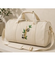 Lüks Panda ve Bambu Tasarımlı Kristal Taşlı Kadın Broş – Özel Premium Hediye