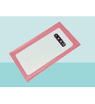 Samsung Galaxy S10 Uyumlu Arka Kapak Batarya Kapağı - BEYAZ - FULL LENSLİ