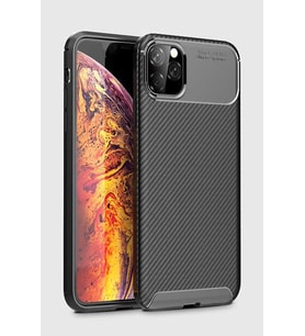 iPhone 11 Pro Kılıf Elde Kaymayan Kamera Korumalı Silikon (Siyah)