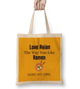 Love Asian The Way You Like Ramen Bez Çanta Uzun Saplı