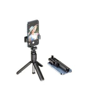 Öz Çekim Çubuğu Tripod Olabilen Telefon Tutuculu Masaüstü Kablosuz Kumandalı Selfie Çubuğu