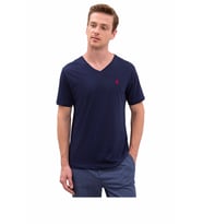 U.S. Polo Assn. Erkek Tişört 948800-VR033 (Lacivert)