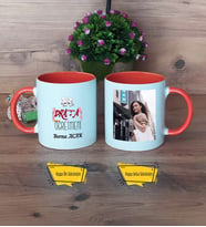 Drama Öğretmeni Kupa Bardak Turuncu Fotoğraflı Öğretmenler Günü Hediyesi