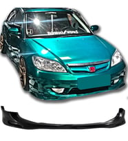Honda Civic Vtec 2 Mugen Ön Ek Plastik Siyah karlık-ön-ek-bodykit 2004 2005 2006 Makyajlı Kasa