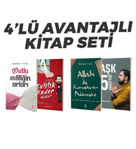 Mehmet Yıldız 4'lü Avantajlı Kitap Seti - İmzalı