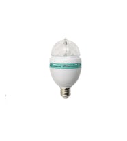 3W Disco Led Ampul (Çok Renkli)